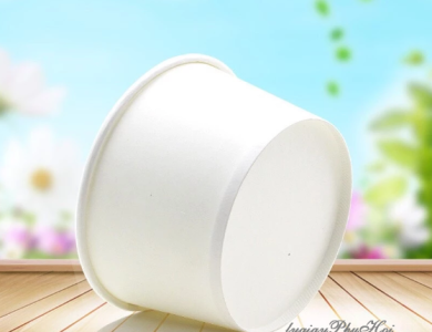Tô giấy trắng 800ml 